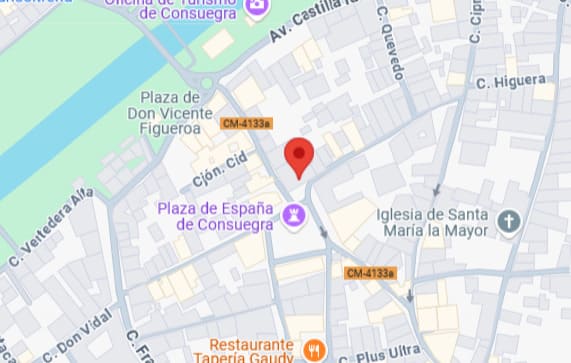 plano registro civil juzgado de paz Consuegra